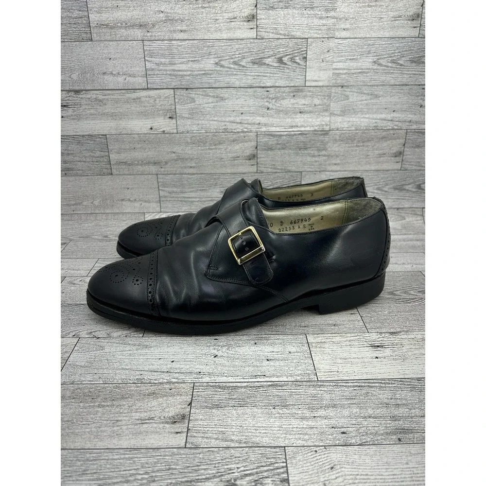 Florsheim Imperial‎ Shoes Mens Size 10 Monk Strap Comfortech Dress Classic USA